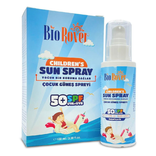 Biorover Çocuk Güneş Spreyi SPF50 100 ml - 1