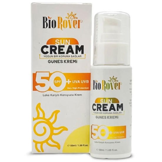 Biorover Sun Cream Güneş Kremi SPF50 50 ml - 1
