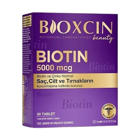 Bioxcin Biotin 5000 mcg 30 Tablet - 1