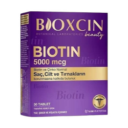 Bioxcin Biotin 5000 mcg 30 Tablet - Bioxcin