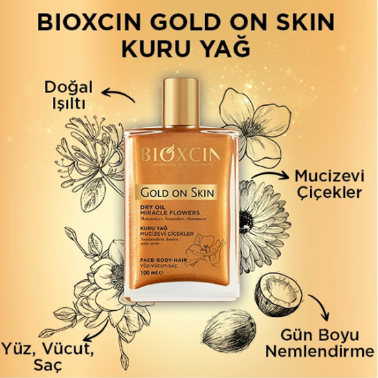 Bioxcin Gold On Skin Kuru Yağ 100 ML - 2