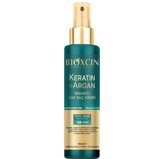 Bioxcin Keratin ve Argan Onarıcı Sıvı Saç Kremi 150 ml - 1