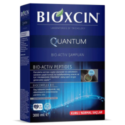 Bioxcin Quantum Kuru ve Normal Saçlar İçin Şampuan 300 ml Dökülme Önleyici - Bioxcin