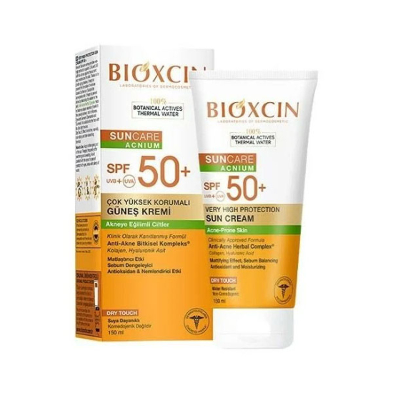 Bioxcin Sun Akneye Eğilimli Cilt Güneş Kremi SPF50 150 ml - 1