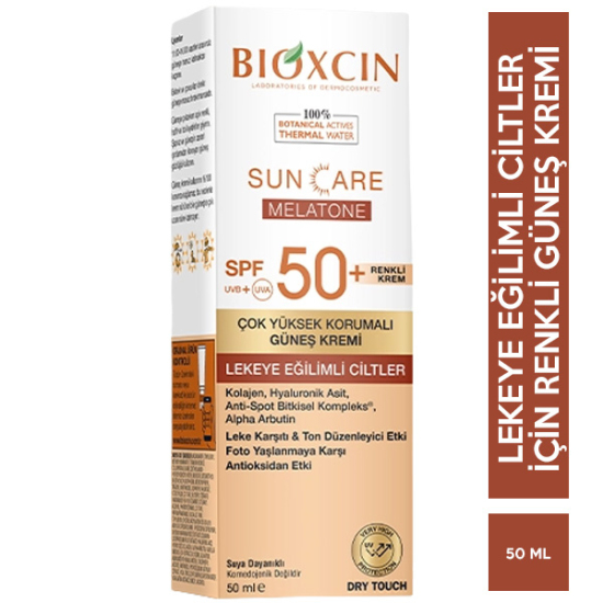 Bioxcin Sun Care Melatone Krem Renkli SPF50 50 ML - 1