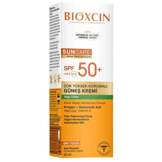 Bioxcin Sun Care Yağlı Ciltler İçin Güneş Kremi Spf 50 50 ML - 1