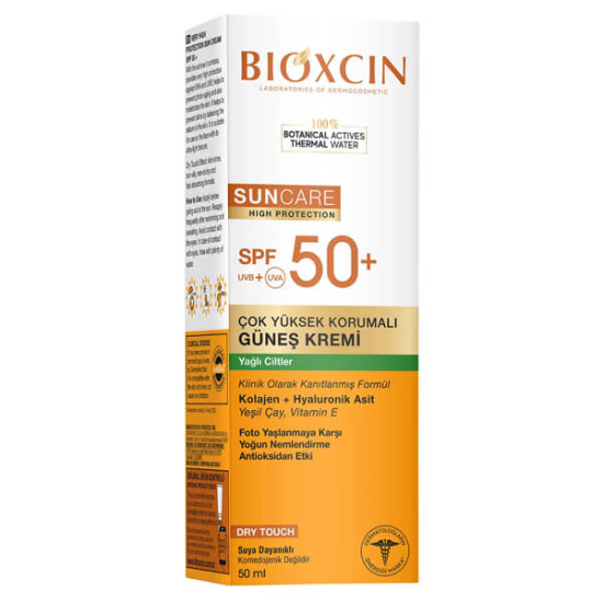 Bioxcin Sun Care Yağlı Ciltler için Renkli Güneş Kremi SPF 50+ 50 ml - 1