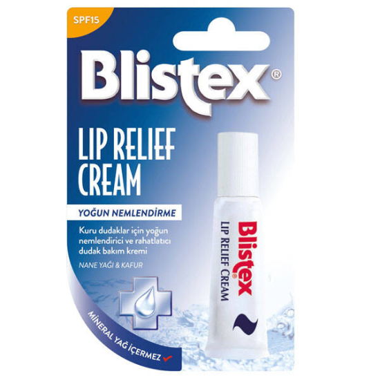 Blistex Lip Relief Cream SPF10 6 ML Dudak Bakım Kremi - 1