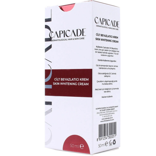 Capicade Cilt Beyazlatıcı Krem 50 ml - 1