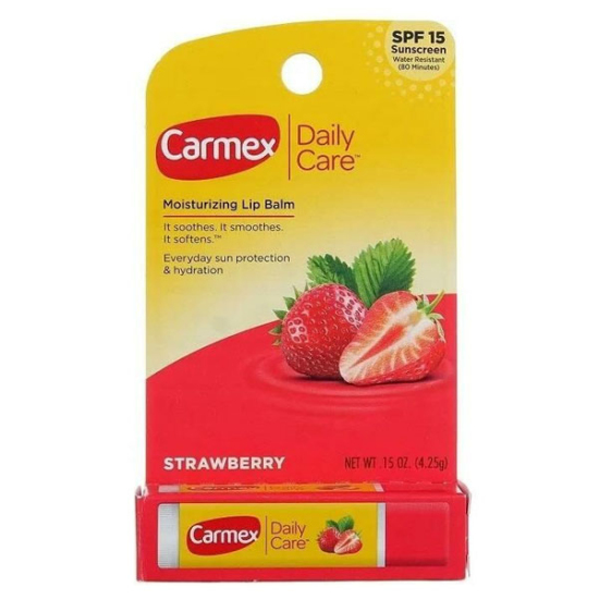 Carmex Strawberry Lip Balm Stick 4,25 gr - 1