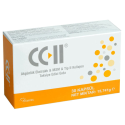 Cc II 30 Kapsül Akgünlük Ekstraktı Msm Tip 2 Kollajen - Matriks