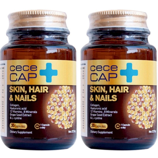Cececap Skin Hair Nails 2x30 Kapsül - 1