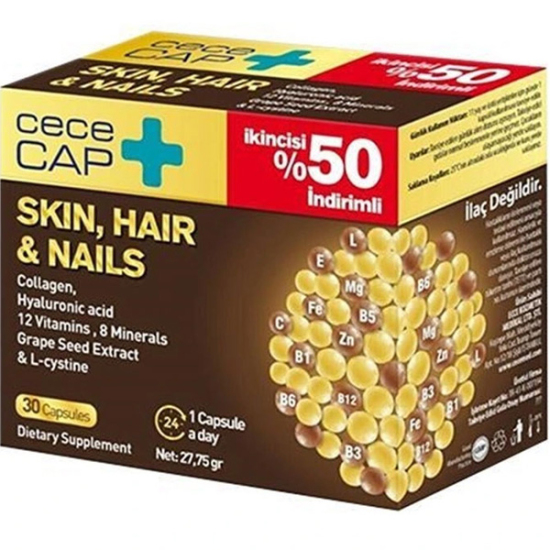 Cececap Skin Hair Nails 2x30 Kapsül - 2
