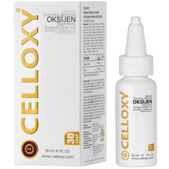 Celloxy Oksijen Damla 30 ml - 1