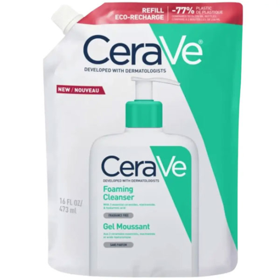 Cerave Foaming Cleanser Refill 473 ml - 1