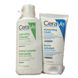 Cerave Set - Hydrating Cleanser 88 ml + Moisturising Cream 50 ml - Cerave
