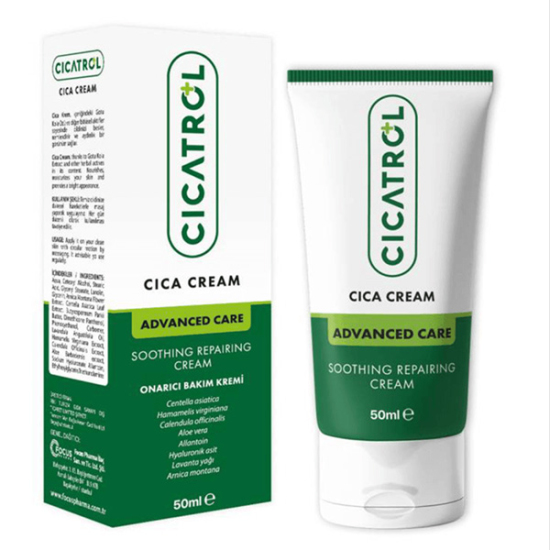 Cicatrol Onarıcı Bakım Kremi 50 ml - 1