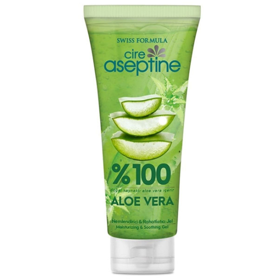 Cire Aseptine %100 Doğal Kaynaklı Aloe Vera Nemlendirici ve Rahatlatıcı Jel 200 ml - 1