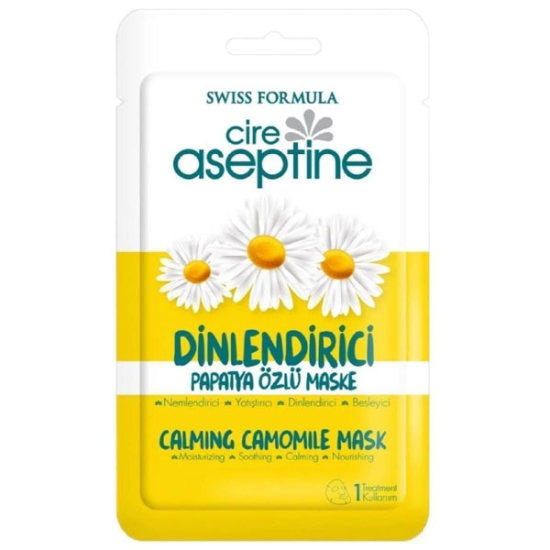 Cire Aseptine Dinlendirici Papatya Özlü Maske Tek Kullanımlık - 1