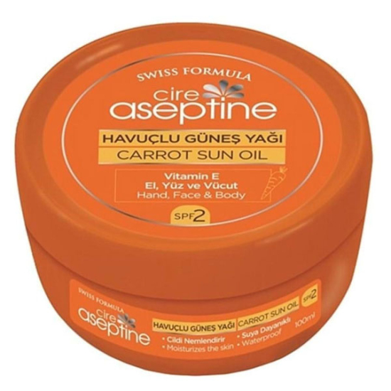 Cire Aseptine Güneş Yağı Havuç Özlü 100 ml - 1