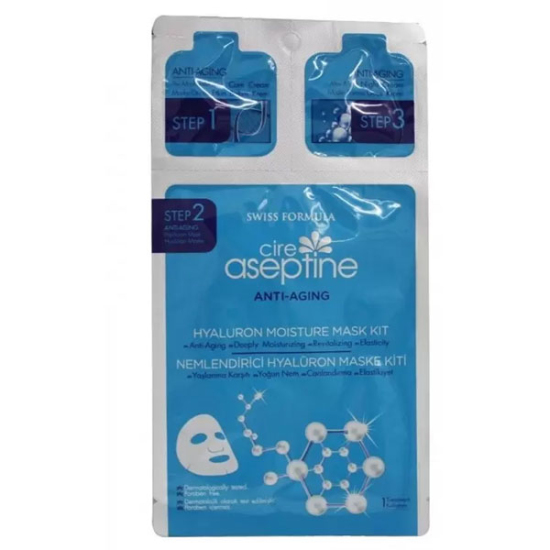 Cire Aseptine Nemlendirici Hyalüron Maske Kiti - 1