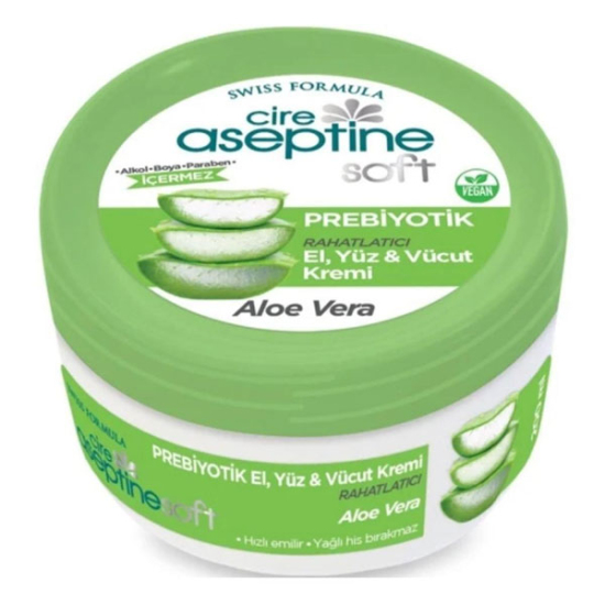 Cire Aseptine Soft Aloe Vera Özlü Prebiyotik Krem 200 ml - 1