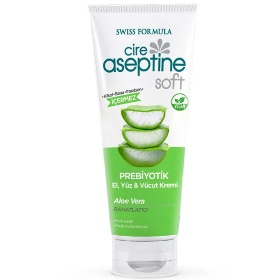 Cire Aseptine Soft Aloe Vera Özlü Prebiyotik Krem 75 ml - 1