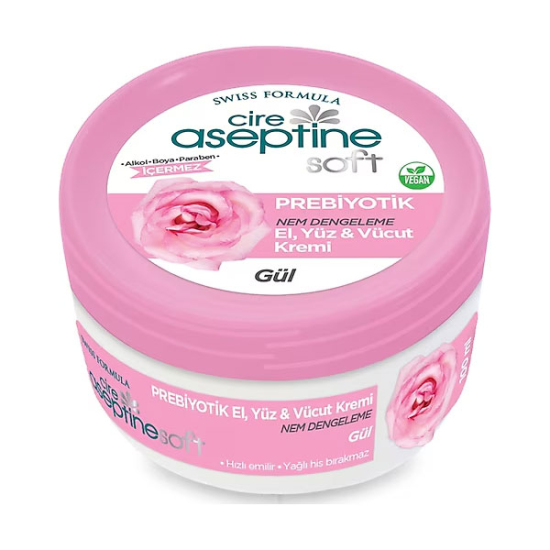 Cire Aseptine Soft Gül Özlü Prebiyotik Krem 100 ml - 1