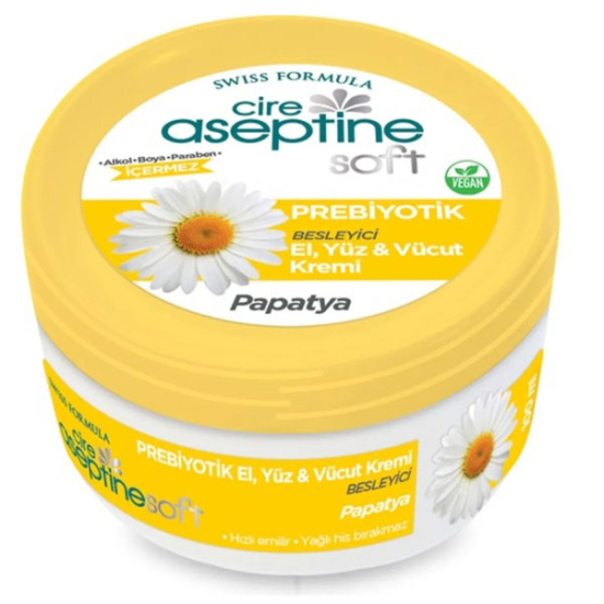 Cire Aseptine Soft Papatya Özlü Prebiyotik Krem 200 ml - 1