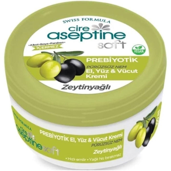 Cire Aseptine Soft Zeytin Özlü Prebiyotik Krem 100 ml - 1