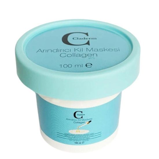 Claderm Arındırıcı Kil Maskesi Collagen 100 ml - 1