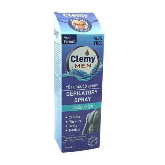 Clemy Men Tüy Dökücü Sprey 125 ml - 1