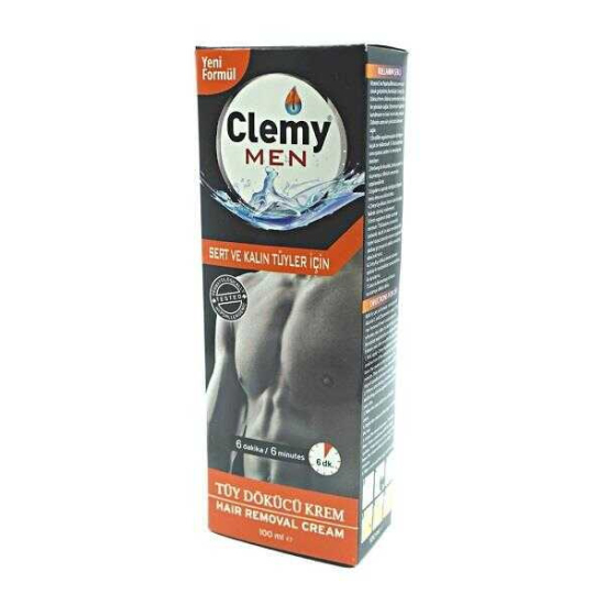 Clemy Sert ve Kalın Tüyler İçin Tüy Dökücü Krem 100 ml - 1