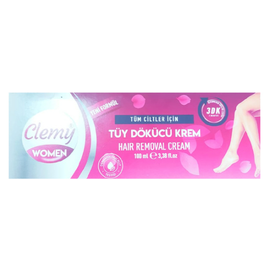 Clemy Women Tüy Dökücü Krem Kadın 100 ml - 1
