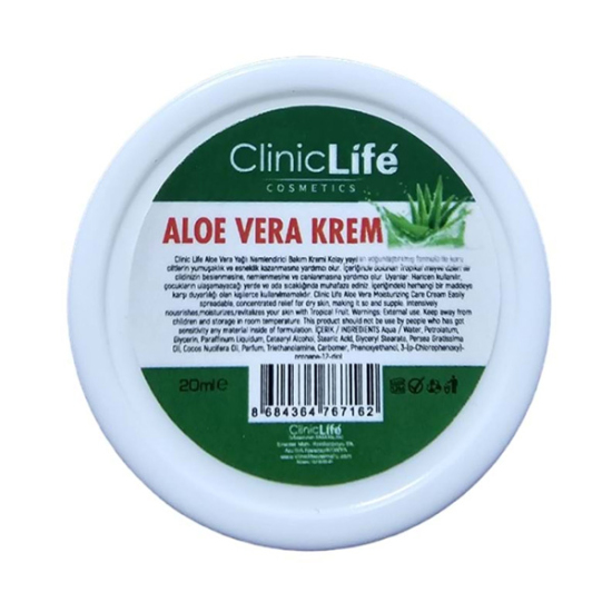 Clinic Life Aloe Vera Krem 20 ml - 1