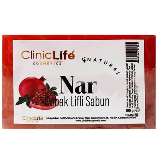 Clinic Life Kabak Lifli Nar Özlü Sabun 100 gr - 1