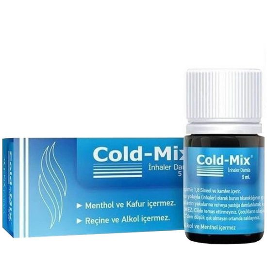 Cold Mix İnhaler Damla 5 ml Bitkisel Damla - 1