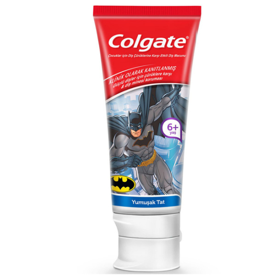 Colgate 6 Yaş Çocuk Diş Macunu Batman 75 ml - 1