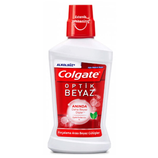 Colgate Ağız Bakım Suyu Optik Beyaz 500 ml - 1