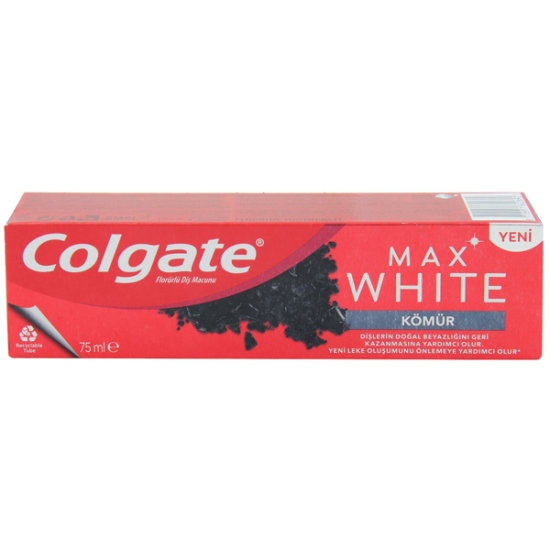 Colgate Max White Charcoal Diş Macunu 75 ml - 1