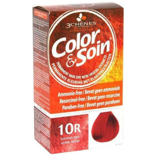 Color Soin 10R Shinning Red Işıltılı Kızıl Saç Boyası - 1