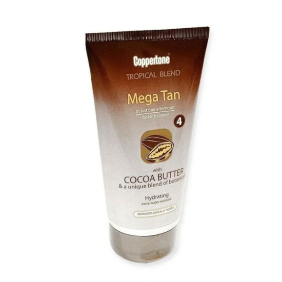 Coppertone Mega Tan Cocoa Butter Hızlı Bronzlaşma SPF4 150 ml - 1