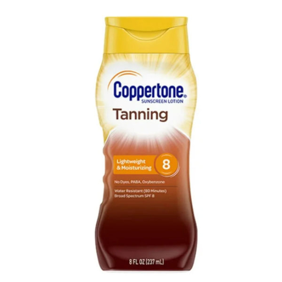 Coppertone Tanning Güneş Kremi SPF8 237 ml - 1