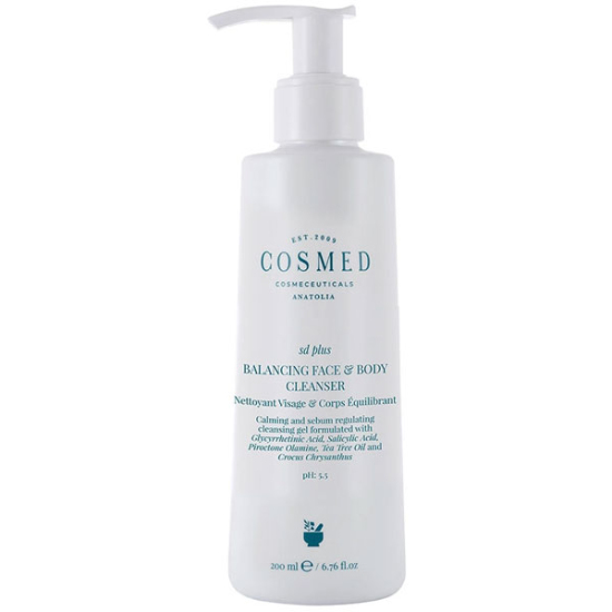 Cosmed Balancing Face Body Cleanser 200 ML - 1