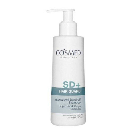 Cosmed Hair Guard Intensive Anti Dandruff SD+ Şampuan 200 ML Kepek Şampuanı - 1