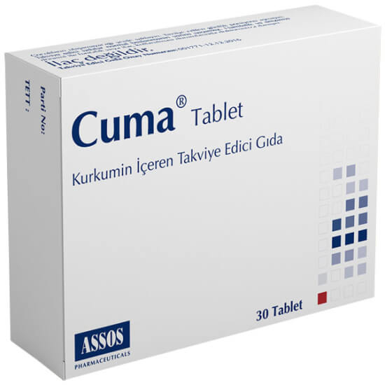 Cuma 30 Tablet Curcumin Takviyesi - 1