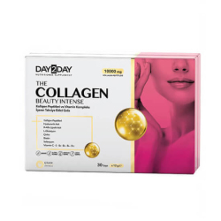 Day2day The Collagen Beauty Intense Çilek Aromalı 30 Saşe Kolajen Takviyesi - Day2day Collagen
