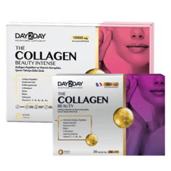 Day2Day The Collagen Beauty Intense 30 Saşe Alana 14 Likit Tüp Hediye - Day2day Collagen