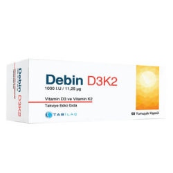 Debin D3 K2 60 Kapsül - Tab İlaç