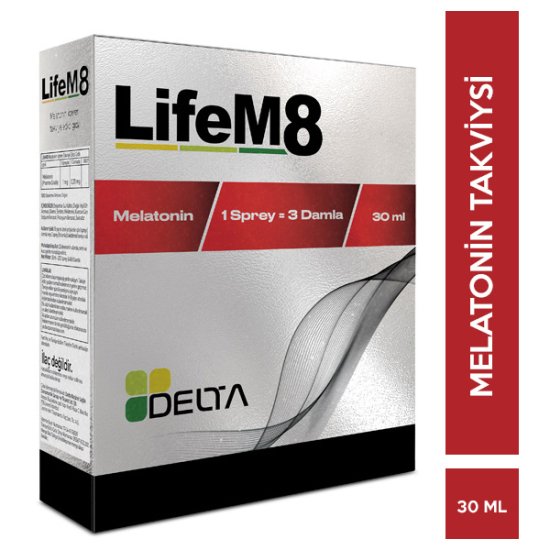 Delta Lifem8 Melatonin Sprey 30 ML - 1